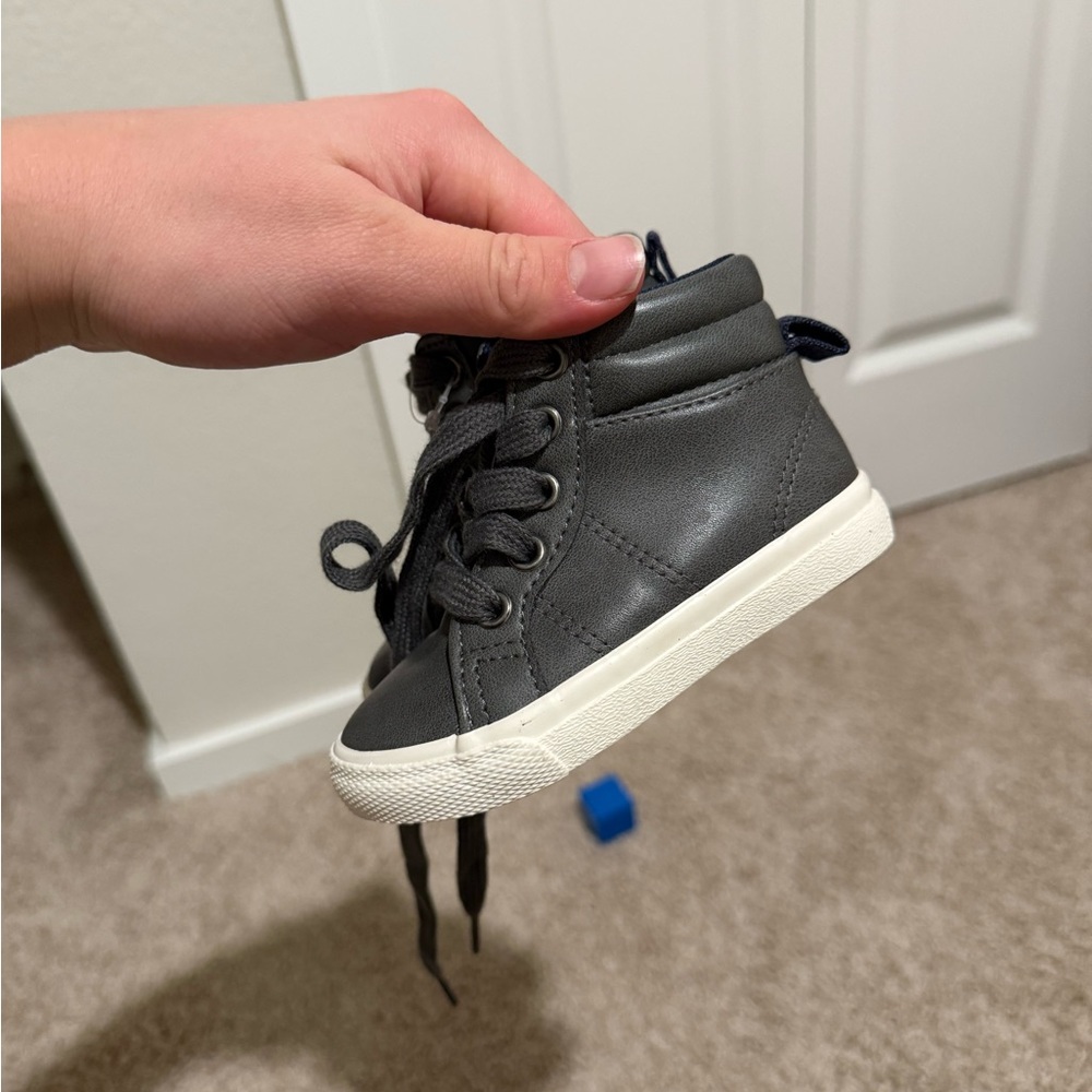 Cat & Jack Dark Gray Kids Sneakers